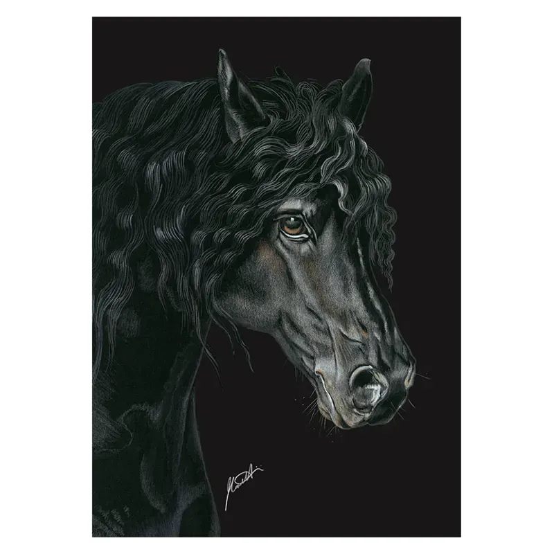 Deckled Edge Eureka Print - The Friesian