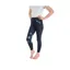 Hy Equestrian Theodora Children's Riding Tights in Navy/Teal
