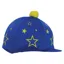 Hy Equestrian Super Starz Hat Cover in Royal Blue/Yellow