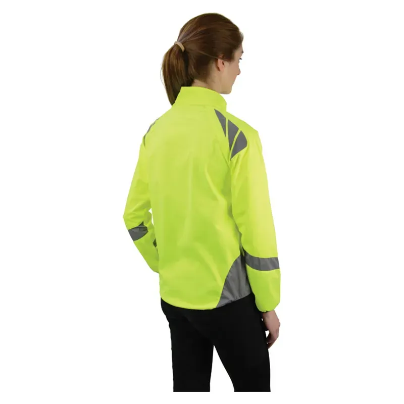 Hy Equestrian Reflector Jacket in Yellow-1