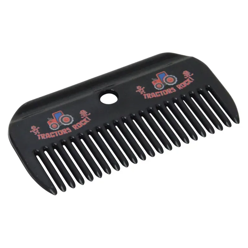 Hy Equestrian Tractors Rock Mane Comb in Navy/Red