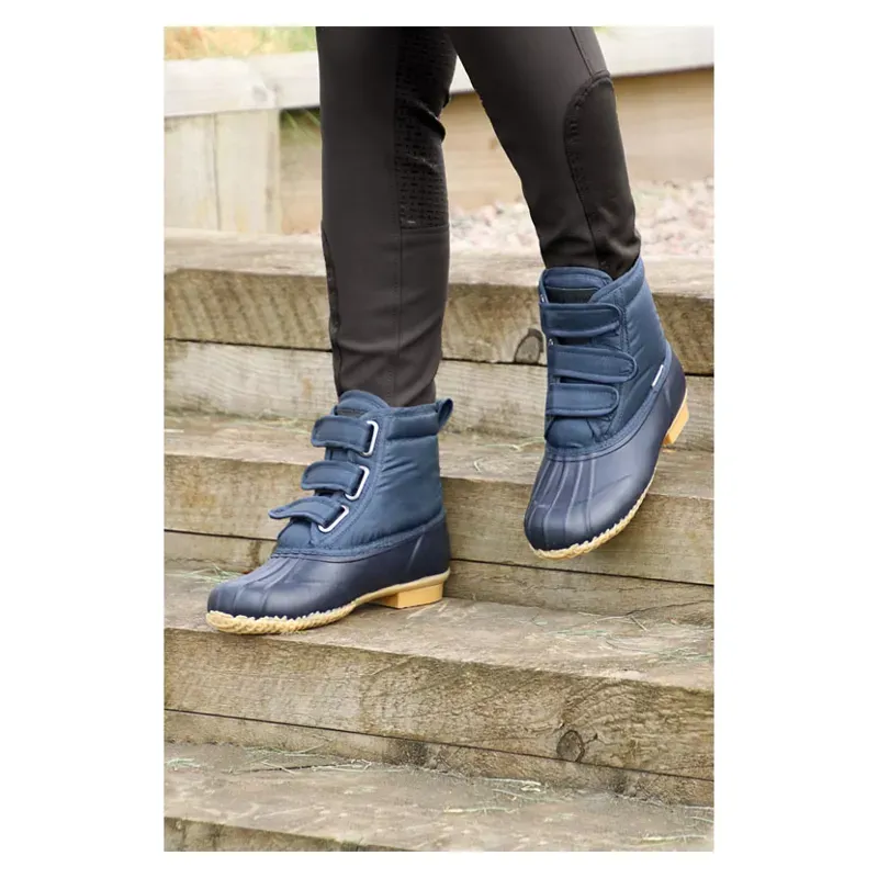 Hy Equestrian Muck Boots in Navy-1