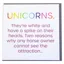 Gubblecote Foiled Greetings Card - Unicorns