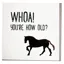 Gubblecote Foiled Greetings Card - Whoa