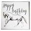 Gubblecote Beautiful Greetings Card - Thoroughbred Happy Birthday