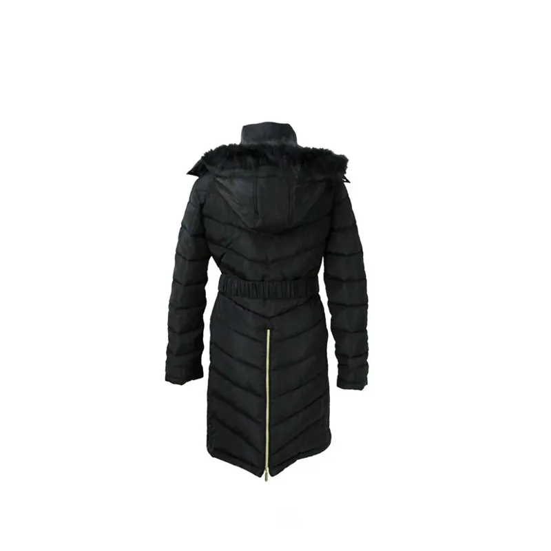 Coldstream Branxton Long Quilted Coat in Black-2