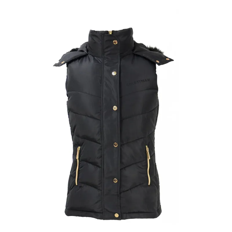 Coldstream Leitholm Quilted Gilet in Black