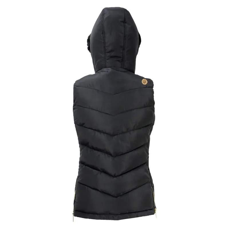 Coldstream Leitholm Quilted Gilet in Black-2