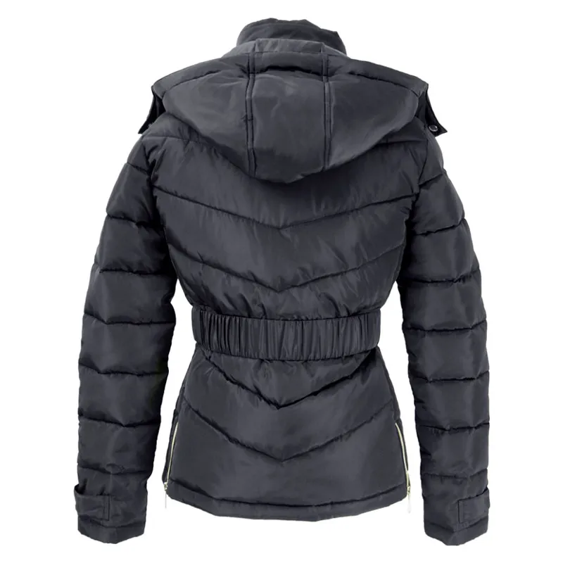 Coldstream Cornhill Quilted Coat in Black-2