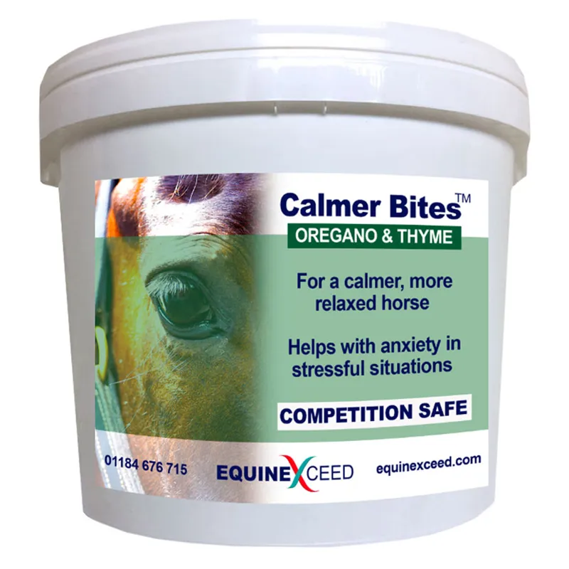 Equine Exceed Calmer Bites - Oregano and Thyme