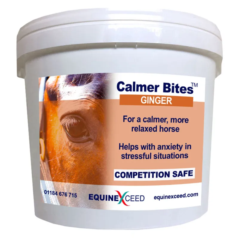 Equine Exceed Calmer Bites - Ginger