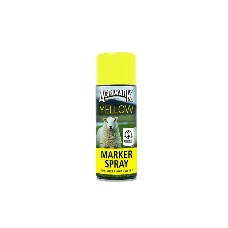 Agrimark 400ml Marker Spray in Yellow