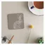 Deckled Edge 6-pack Melamine Coasters - Hare