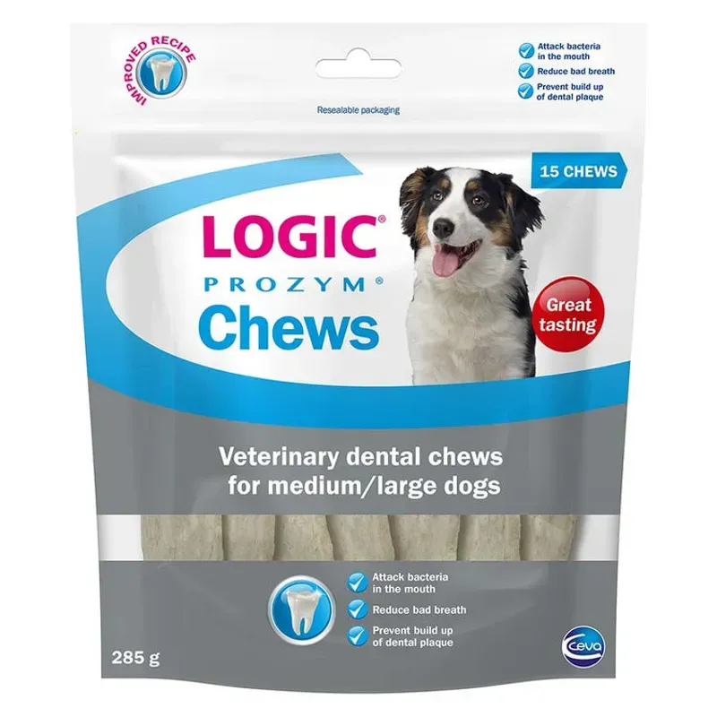 Ceva Logic Prozym Chews in Blue
