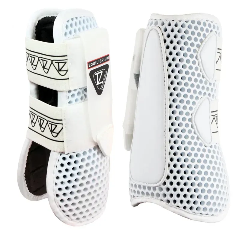 Equilibrium Products Tri-Zone Open Fronted Boots in White