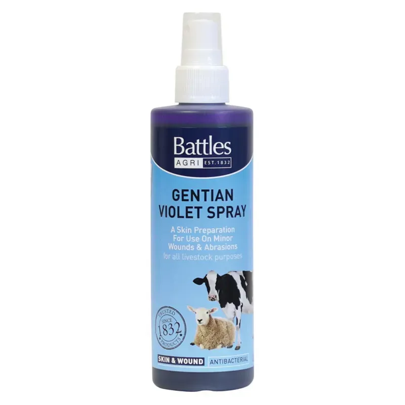 Battles 240ml Gentian Violet Spray