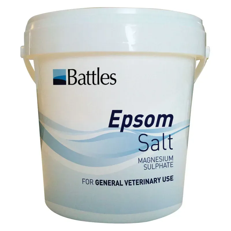 Battles Epsom Salts in White