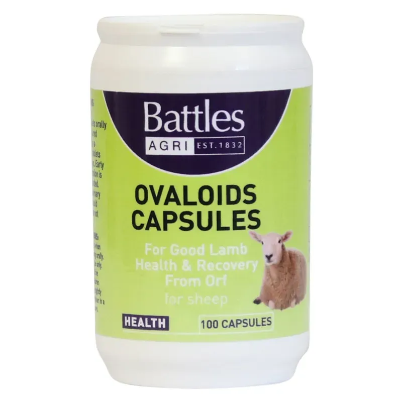 Battles 100 Ovaloid Capsules