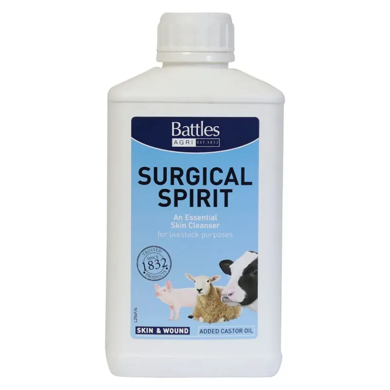 Battles Surgical Spirit in Blue