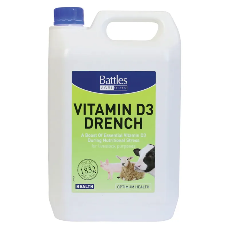 Battles 5 litre Vitamin D3 Drench