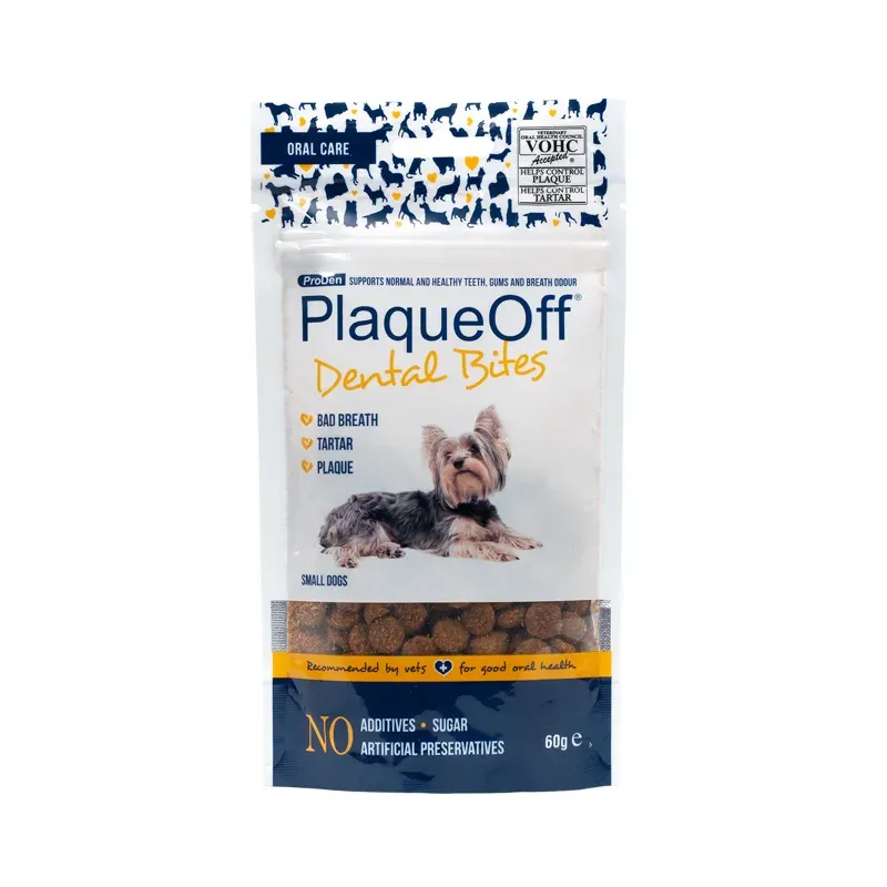 ProDen PlaqueOff 60 gm Small Dogs Dental Bites