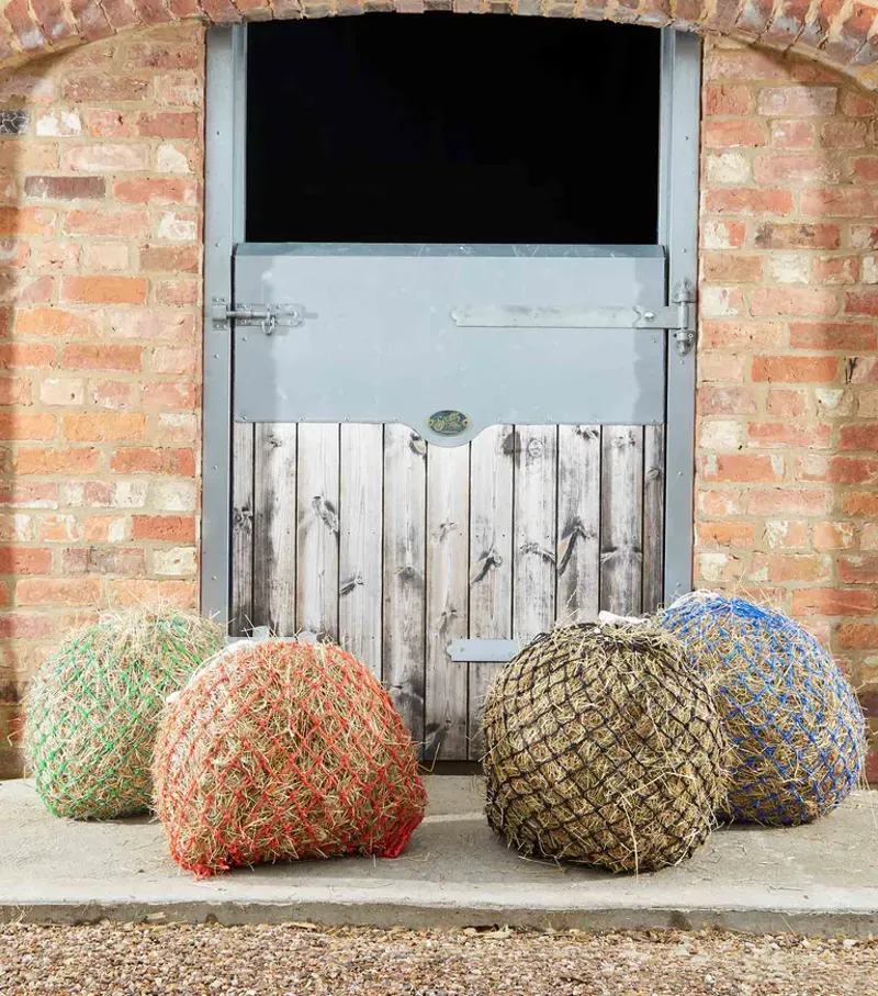 Premier Equine Hay/Haylage Net in Lime Green-1
