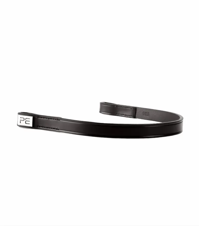 Premier Equine Primo Hunter Browband in Black