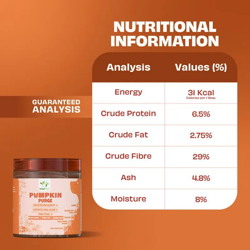 Pawfect Pumpkin Purge 250g-3