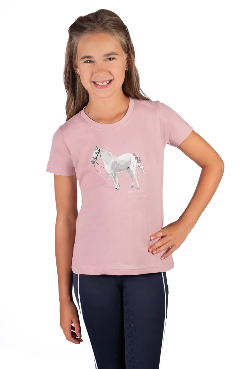 Hkm t shirt sparkle - kids-1