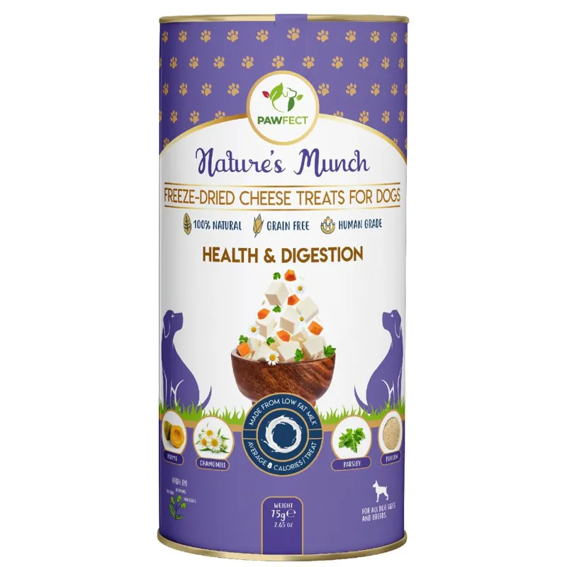 Pawfect freeze dried treats  -health and digest