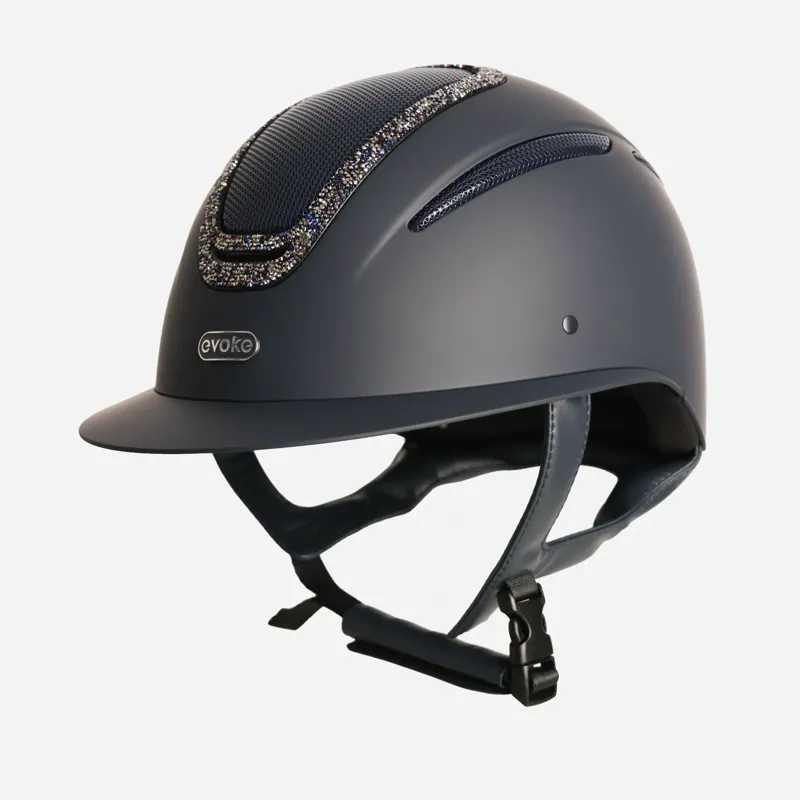 Elara Wide Peak Navy/Navy Crystal Frame-3