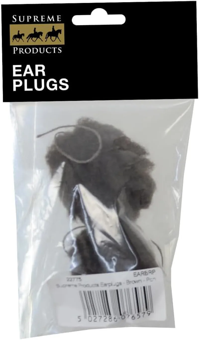 Supreme Products Fleece Earplugs - - Brown