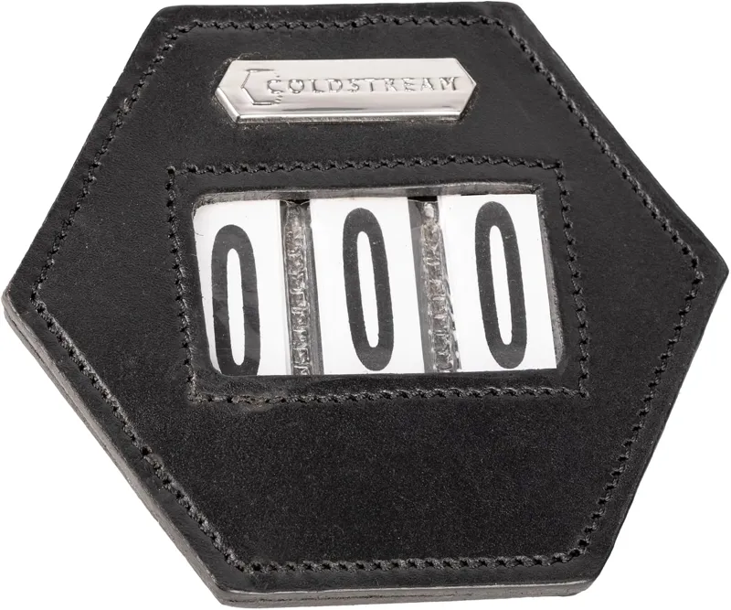 Coldstream Penton Number Holder - - Black hexagon