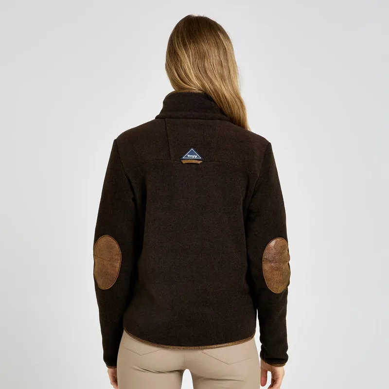 Albion Half Zip Fleece - Olive Brown-1