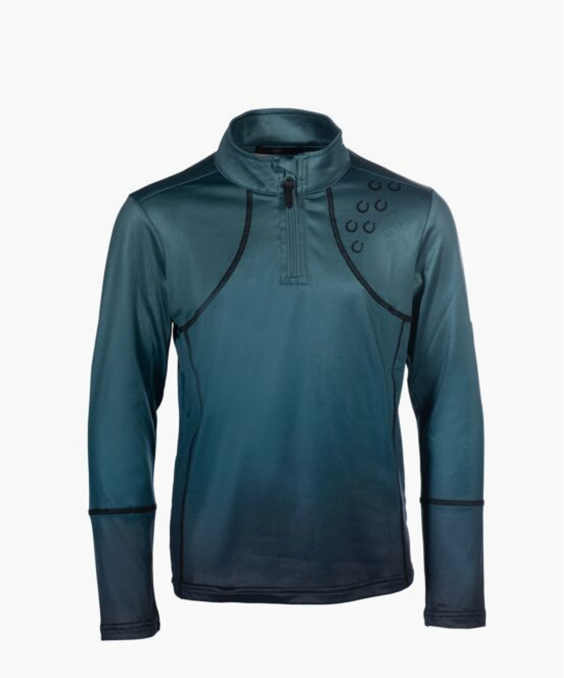 HKM Childs functional base layer petrol-1