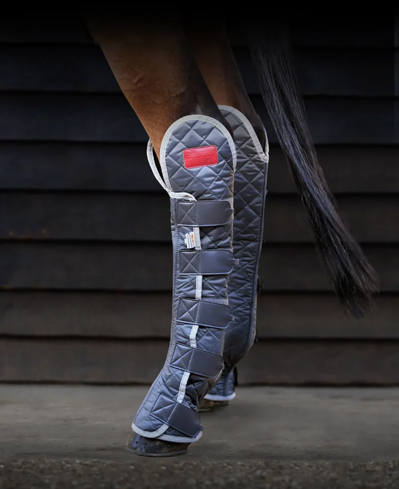 Equilibrium Therapy Magnetic Hind and Hock Chaps - GREY -1