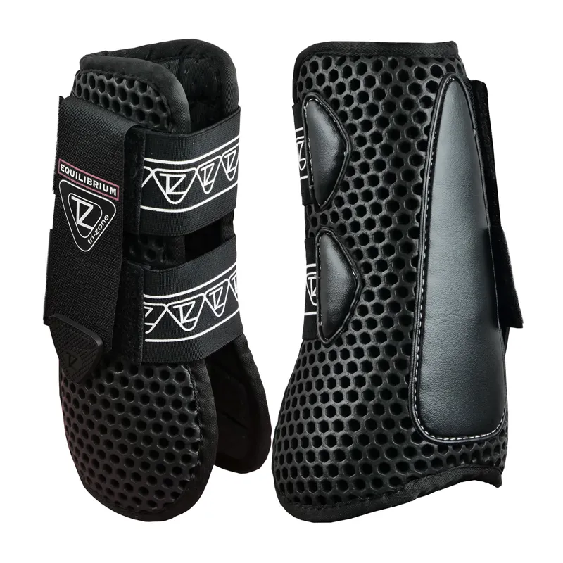 Equilibrium Tri-Zone Open Fronted Boots - WHITE -1