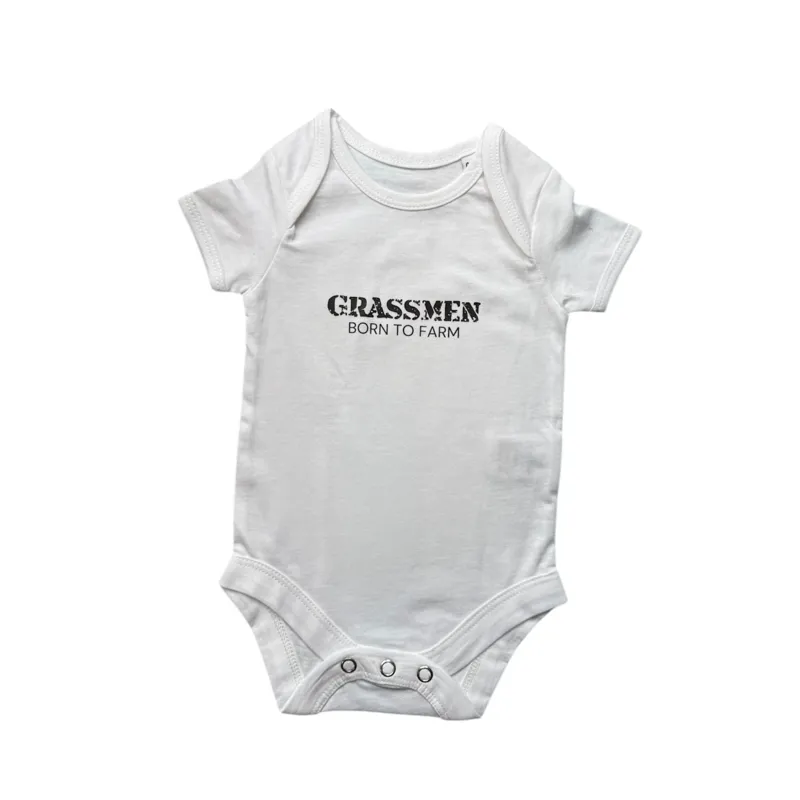 Grassmen Born To Farm Baby Suit-2