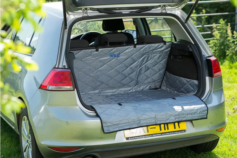 Henry Wag Car Boot - Bumper Protector Hatchback GREY/BLACK one size