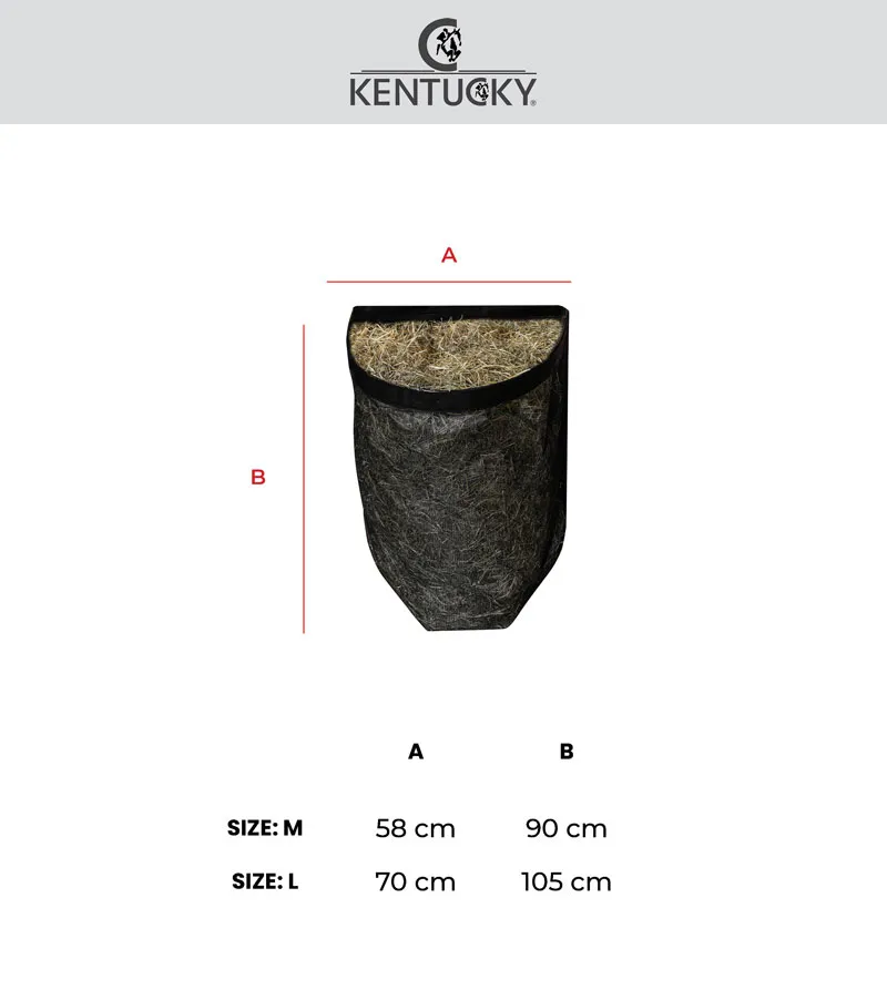 Kentucky Horsewear Hay Bag Straight Medium-1