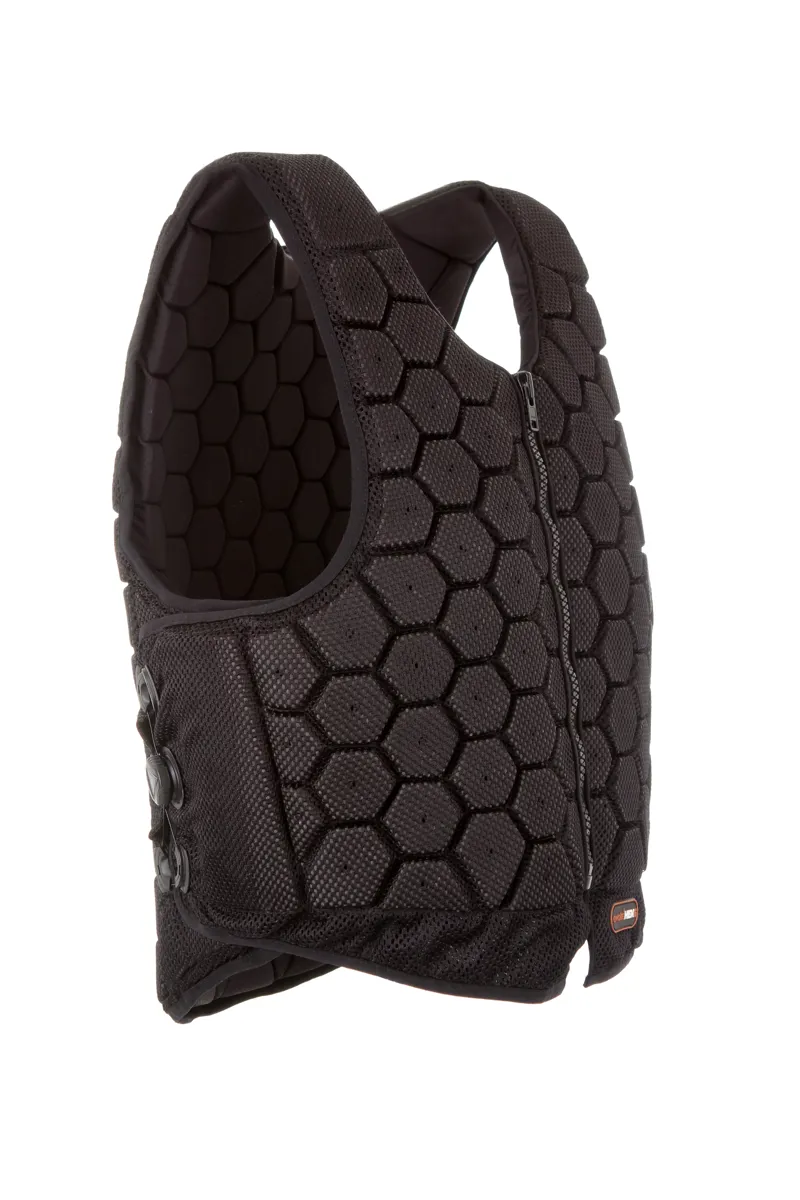 HEX6 Body Protector Black Young Rider-1