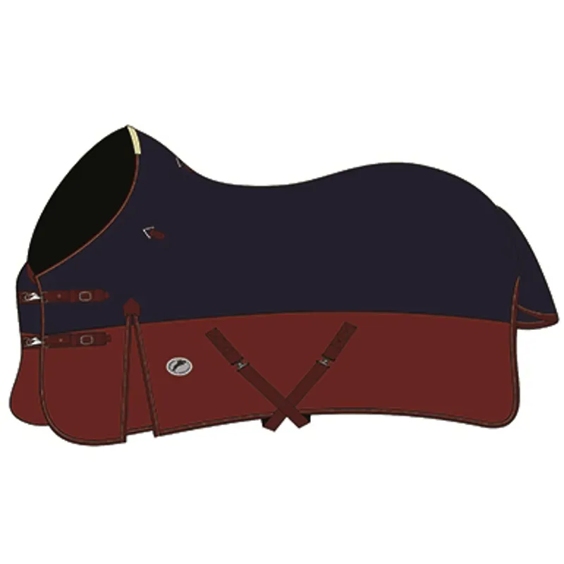 Jumpers Horse Line Mediumweight Turnout Rug In Blue