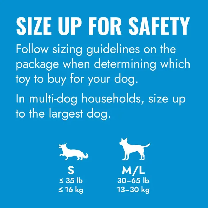 KONG Puppy Ball - Blue Small-4