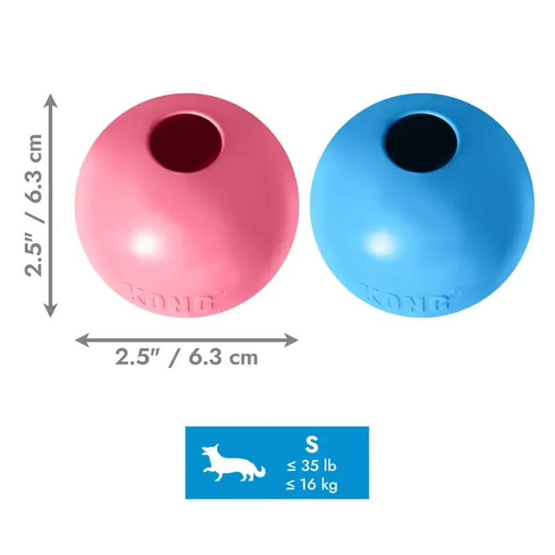 KONG Puppy Ball - Blue Small-5