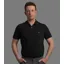 Premier Equine Respiro Riding Polo Shirt in Black