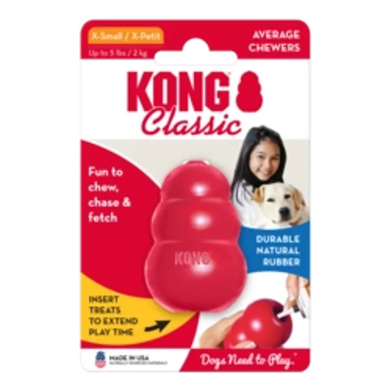 KONG X Small Classic in Red