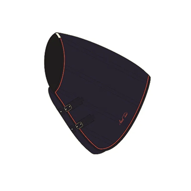 Mark Todd Mediumweight Stable Rug Neck Cover In Blue/Orange