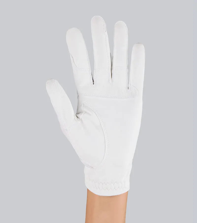 Premier Equine Vestra Riding Gloves - White-4
