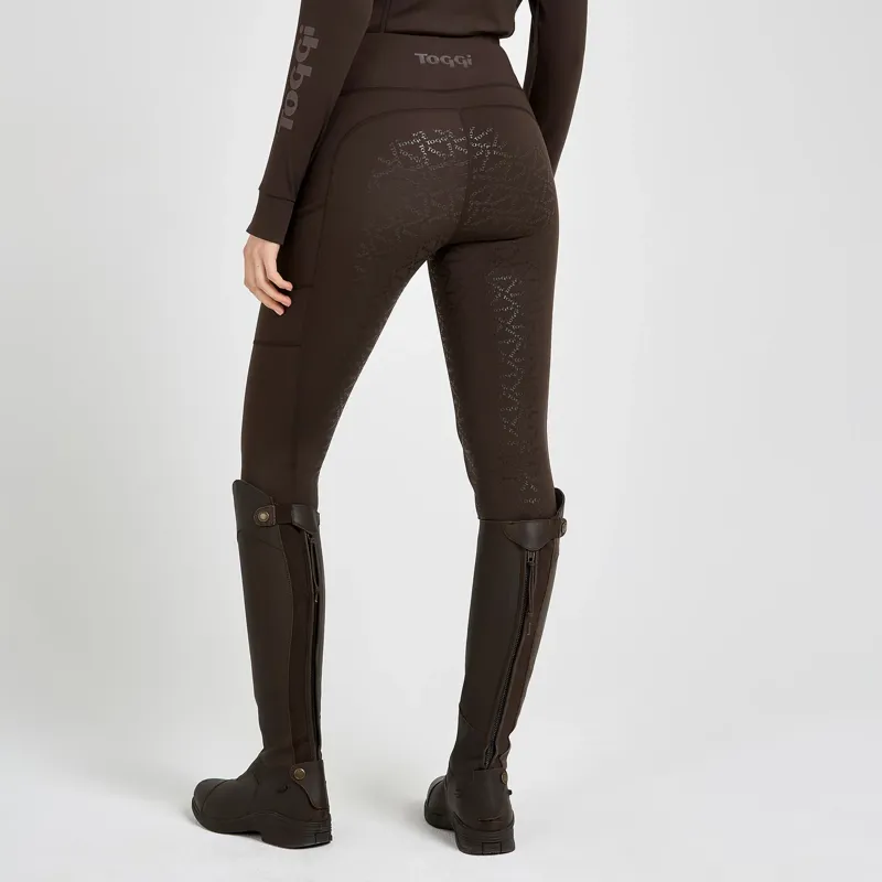 Toggi Winter Riding Tights - Coffee-1