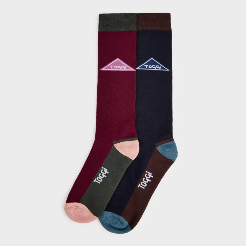 Toggi Ladies 2 Pack Logo Socks